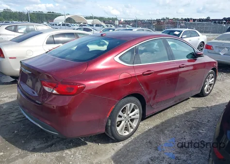 2015 Chrysler 200 Limited from USA, damaged, VIN 1C3CCCAB7FN642463
